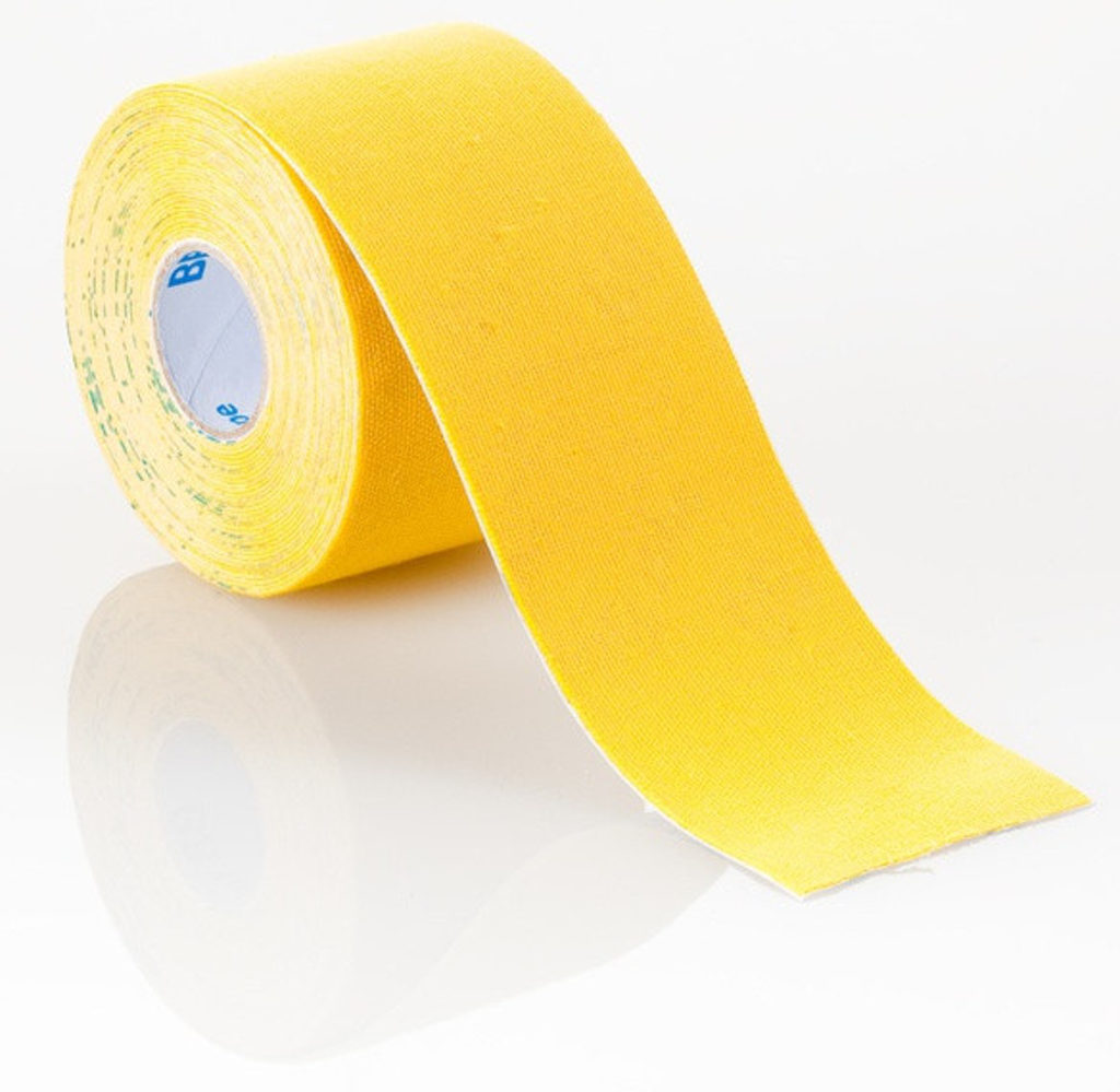 Levně BB Tape 5 cm x 5 m Barva: žlutá