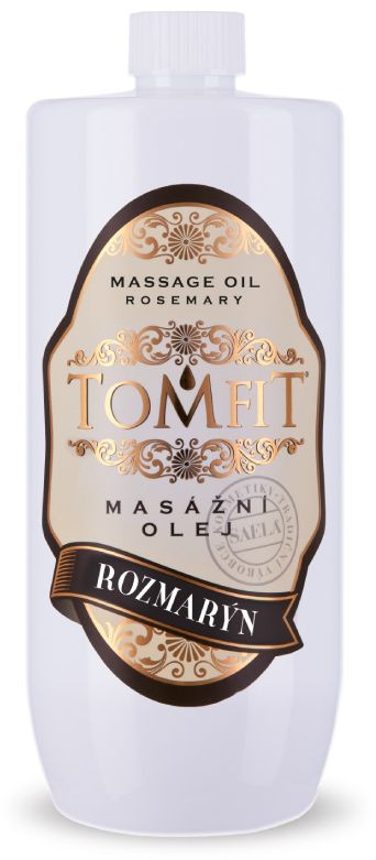 Tomfit masážní olej rozmarýn 1000 ml