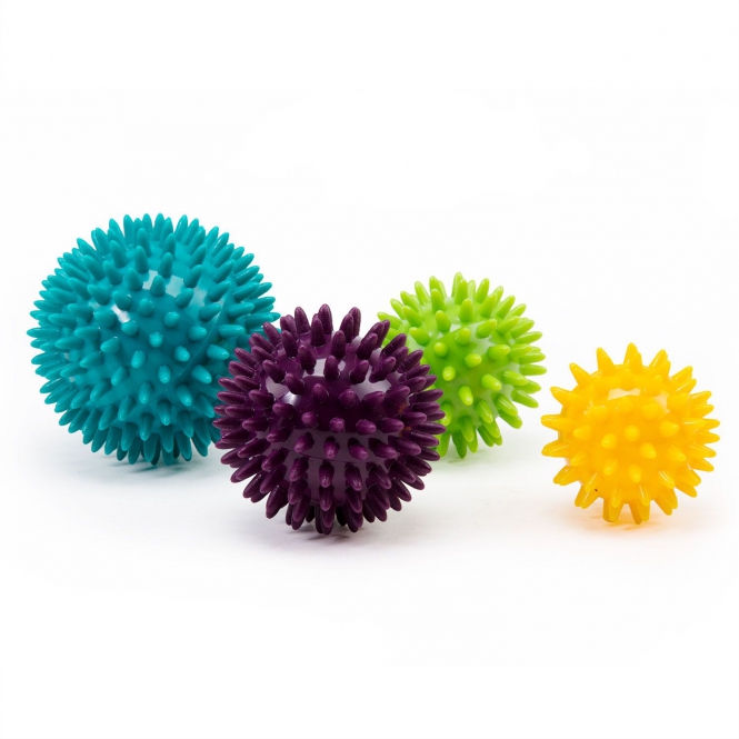 Levně Akupresurní masážní míčky Bodhi Spiky Ball, 4ks