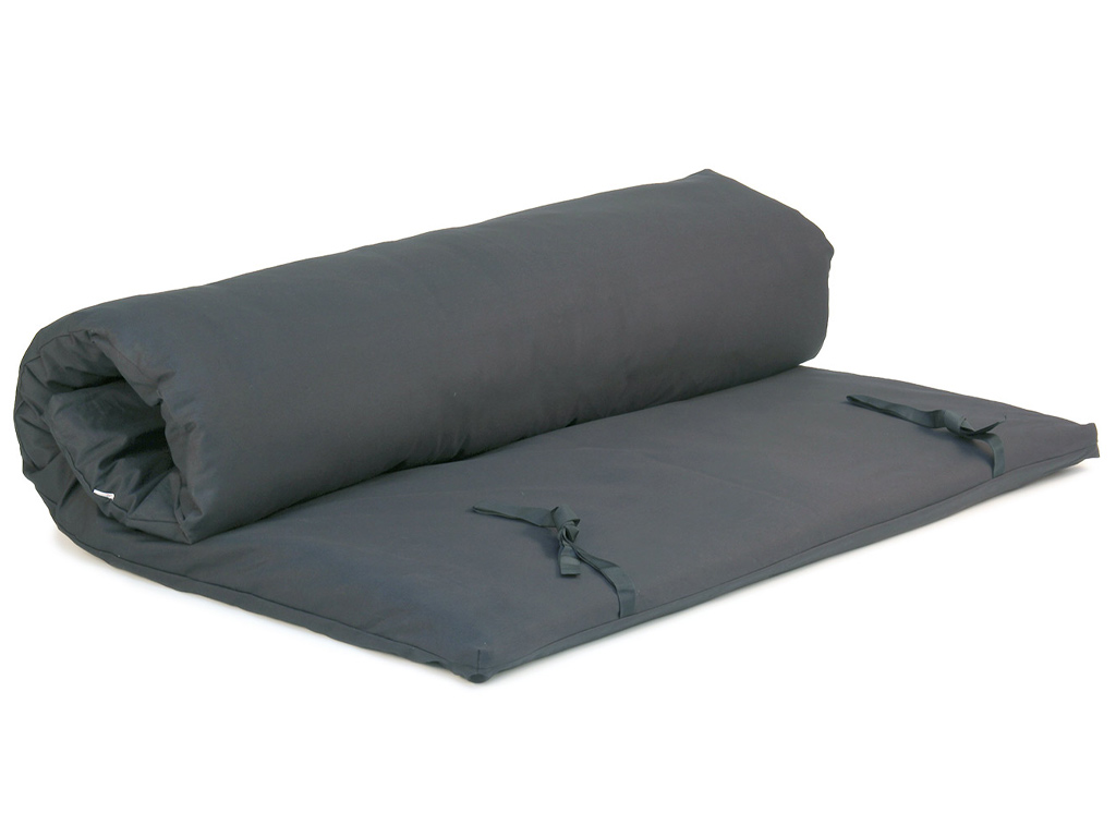 Futon Bodhi Welltouch se snímatelným potahem - 4 vrstvý Barva: antracitová, Rozměry: 200x140 cm