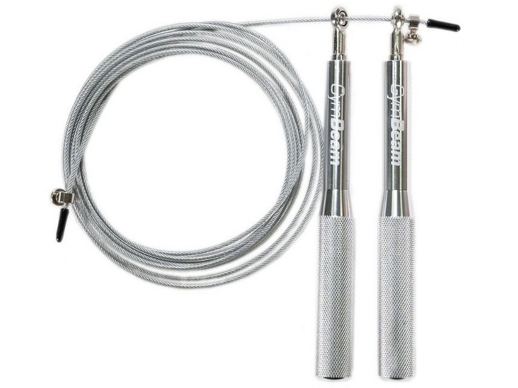 Levně GymBeam Metal Jumping Rope