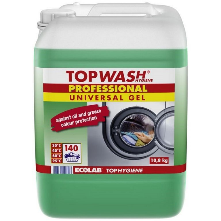 Levně Ecolab TOPWASH universální prací gel PROFESSIONAL 10,8 l