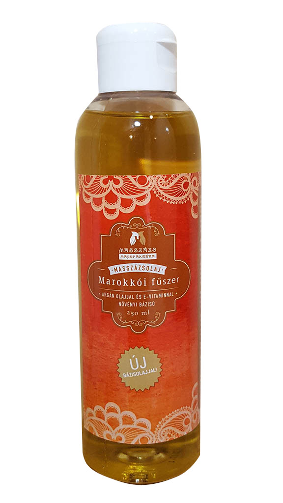 Masszázs Manufaktúra Masszázs Manufaktura přírodní rostlinný masážní olej - Marocké koření Objem: 250 ml