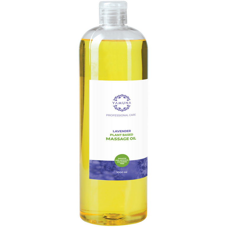 Levně Yamuna rostlinný masážní olej - Levandule Objem: 1000 ml