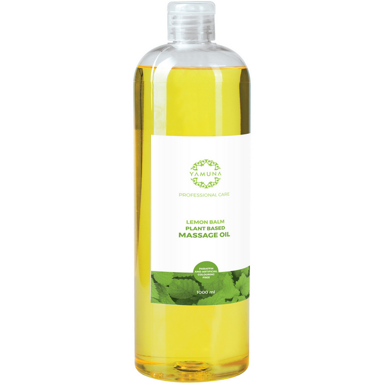 Levně Yamuna rostlinný masážní olej - Meduňka Objem: 1000 ml