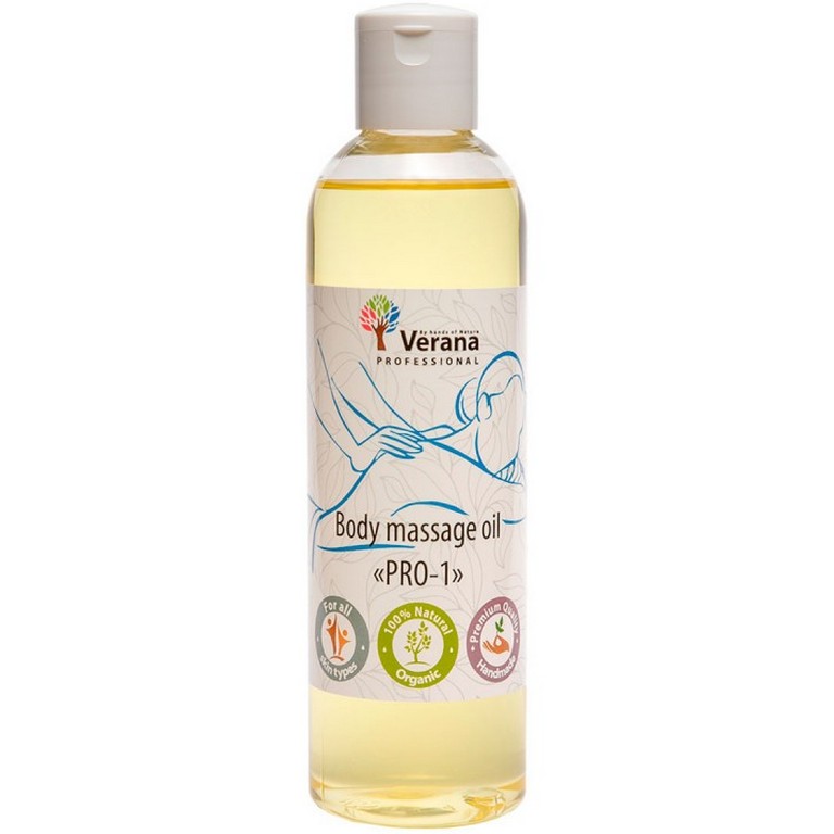 Levně Tělový masážní olej Verana PRO-1 Objem: 250 ml