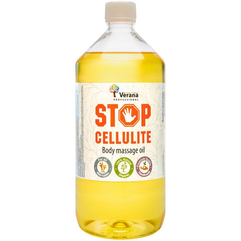 Tělový masážní olej Verana Stop Celulitidě Objem: 1000 ml