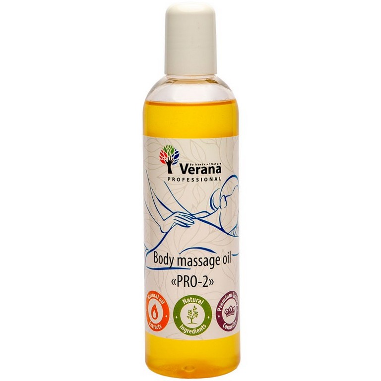 Levně Tělový masážní olej Verana PRO-2 Objem: 250 ml