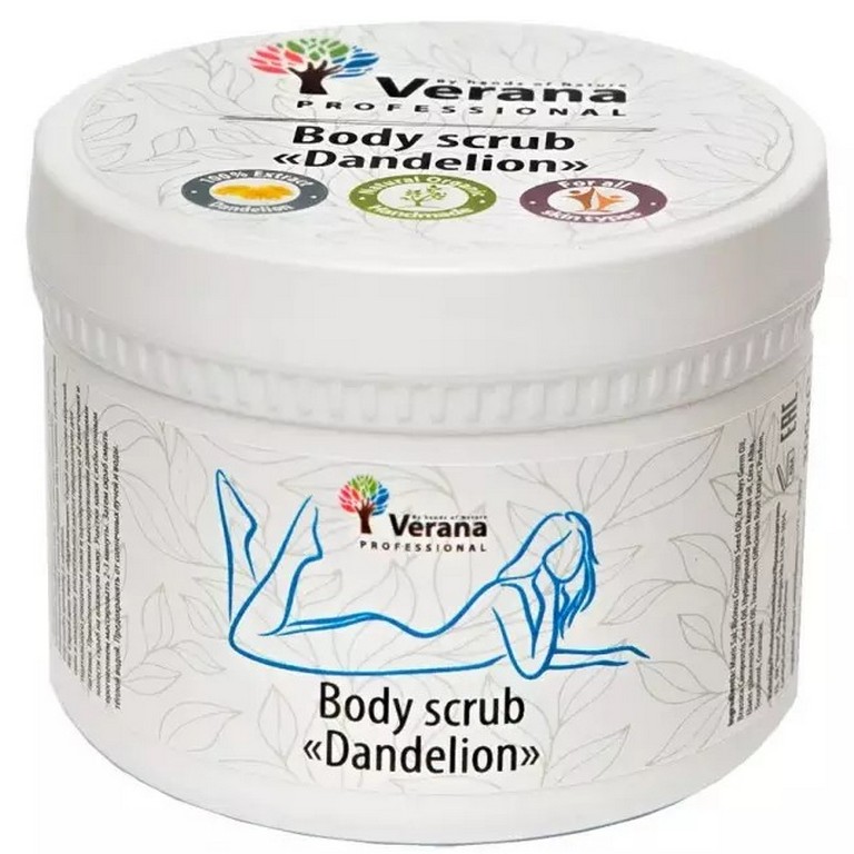 Verana tělový peeling Pampeliška 800 g