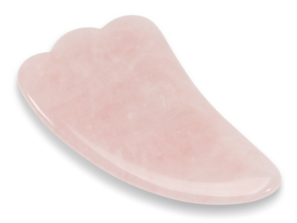 Levně Masážní kámen NonDolens® Gua Sha ploutev - Růženín