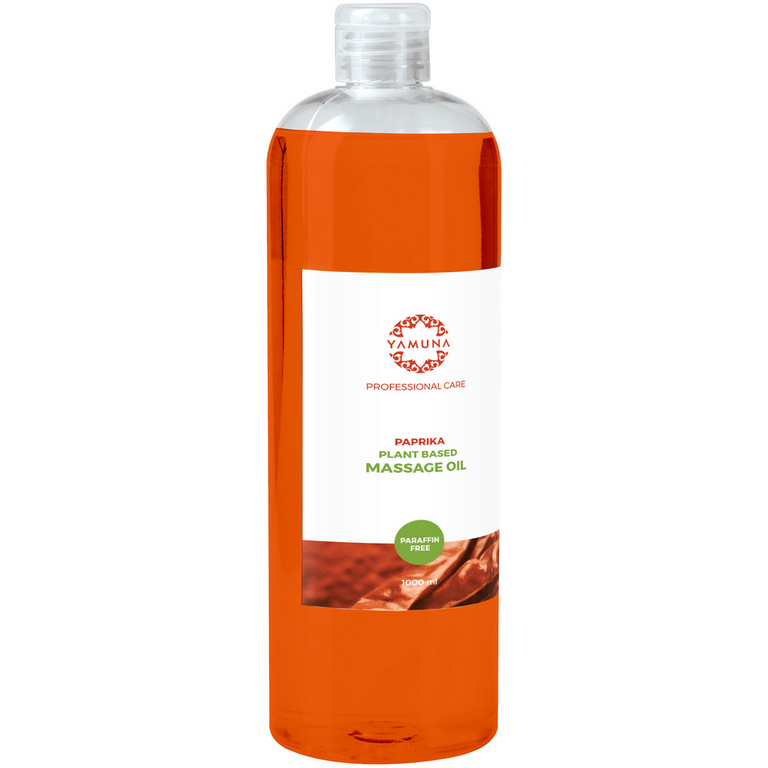 Yamuna rostlinný masážní olej - Paprika Objem: 1000 ml