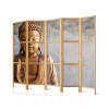 dreveny paravan fabulo 5dilny buddha | 1