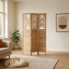 dreveny paravan 3-dilny ef-l175 | natural | 2