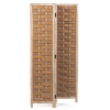 dreveny paravan 3-dilny ef-l186 | natural | 5
