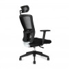 Ergonomická kancelářská židle s podhlavníkem OfficePro Themis SP černá