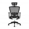 Ergonomická kancelářská židle s podhlavníkem OfficePro Themis SP černá