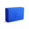 penovy blok na jogu trendy yoga block brick modra
