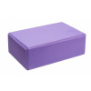 penovy blok na jogu trendy yoga block brick fialova