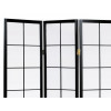 Paraván 4-dílný ACRON černý