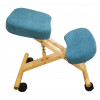 ergonomicka klekacka  flonet petrojeova modra 1