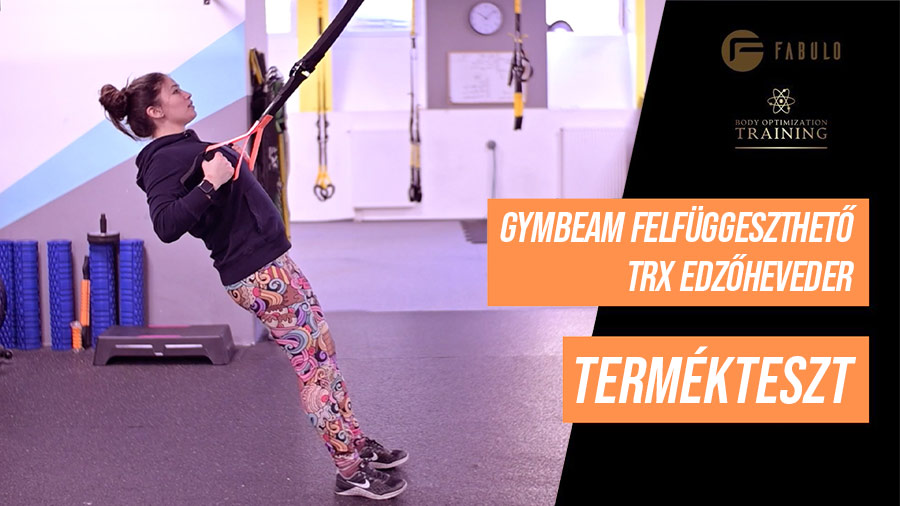 Termékteszt: GymBeam felfüggeszthető edzőheveder
