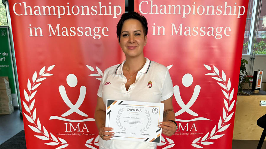 "Látni, hogy a határ a csillagos ég, nagyon inspiráló volt" - Interjú Perecz Nikolettával, a 2024-es dániai Masszázs Világbajnokság résztvevőjével