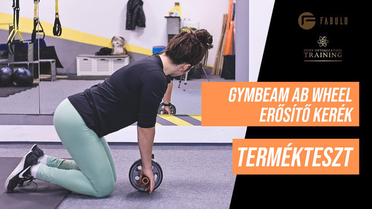 Termékteszt: A GymBeam Ab Wheel erősítő kerék használata