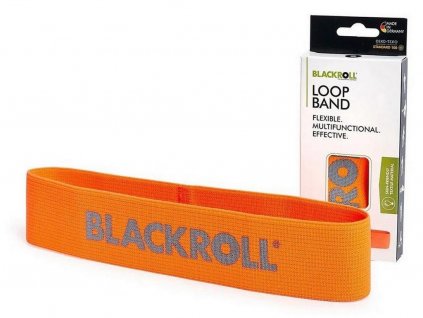 blackroll loop band textilbe szott fitness gumiszalag konnyu ellenallas | 32x6 cm