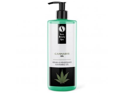 SBS273 sara beauty spa masszazs gel kannabisz arnika cannabis gel kender cannabis arnica 250ml