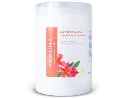 yamuna frangipani jazmin illatu zsiros masszazskrem | 1000ml