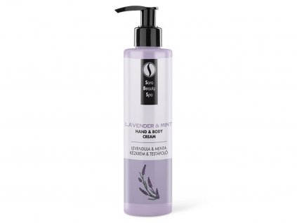 sara beauty spa hidratalo krem levendula es menta | kellemes illat