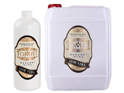 tomfit masszazs olaj aloe vera | 1000ml, 5000ml