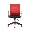 officepro calypso ergonomikus irodai szek piros 5