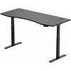 Hi5  elektromosan állítható magasságú asztalváz - 2 szegmensű, memóriavezérlővel - fekete vazzal, fekete asztallappal 1
