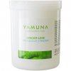 yamuna zsiros masszazskrem gyomber lime illattal | 1000ml