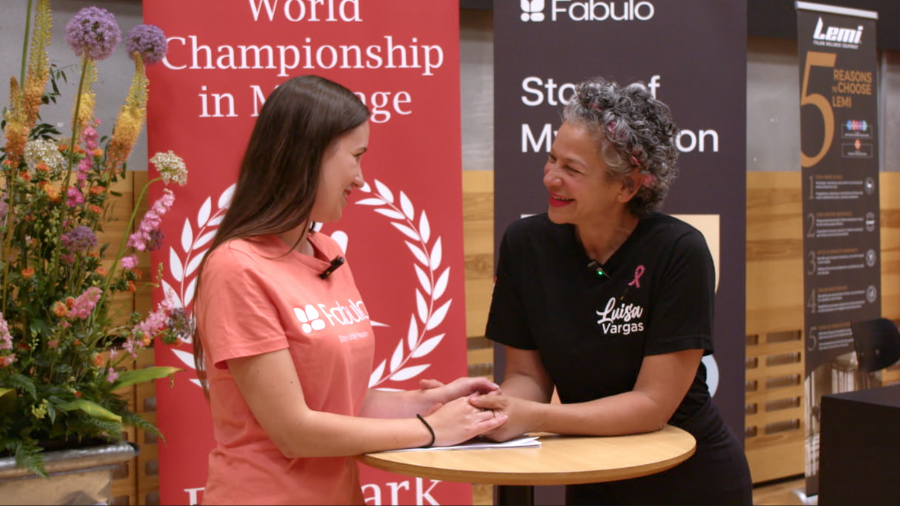 (VIDEO) Corp și Suflet Întreg – Interviu cu Luisa Vargas la Campionatele Mondiale de Masaj