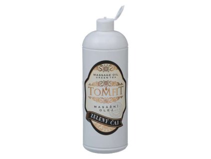 tomfit ulei mineral de masaj ceai verde 1000 ml 13 0137