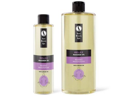 sara beauty spa ulei vegetal natural de masaj relaxare | 250 și 1000 ml