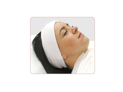 Bentiță cosmetică de unică folosință din bumbac Beautyfor® (1 buc)