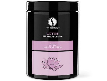 cremă de masaj pentru formă și corp sara beauty spa lotus | 1000 ml