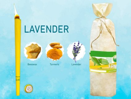 lumanari din piele hoxi lavanda | pentru probleme ale pielii