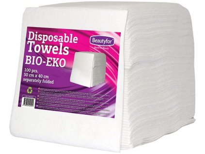 beautyfor bio eco șervețele de unică folosință | 100pcs