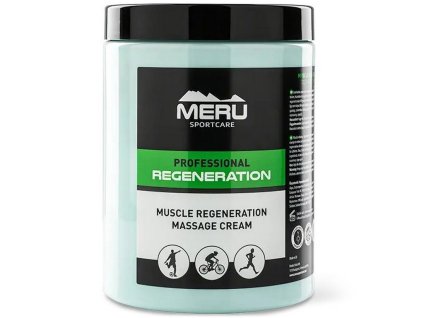 cremă de masaj regenerantă pentru relaxare musculară meru regeneration | 1000 ml