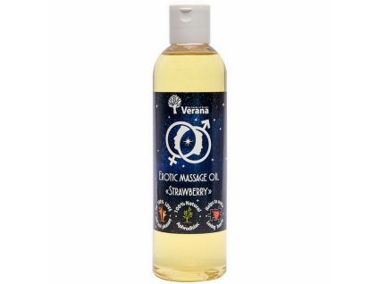 ulei de masaj erotic verana strawberry | 250ml | 1