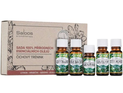 saloos cichovy trenink set de 100 de uleiuri esențiale naturale