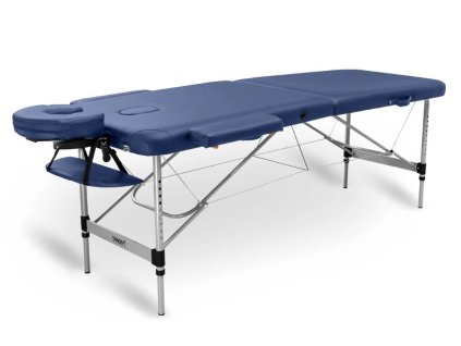 masă de masaj pliabilă tandem basic alu 2 albastru deschidere