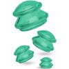 bulbi de masaj din silicon fabulo ciuperci set 4pcs | verde