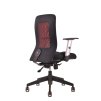 scaun de birou ergonomic officepro calypso roșu 3