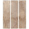 paravan din lemn fabulo 3 piese palmieri aurii | 4