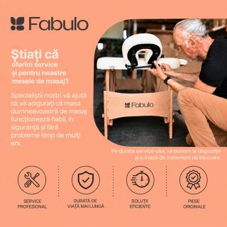 🛠️ Știați că vă puteți baza pe noi și pentru service-ul meselor noastre de masaj de marcă proprie? Un service profesional...